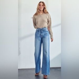 KanCan Light Blue Wide Leg Jeans
